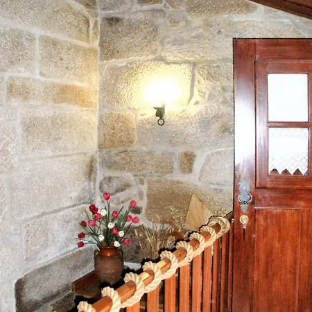 Nyaraló Charming House With Fireplace, Mountain View, Ponte Da Barca Moledo